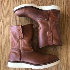 Red Wing Pecos 9” 866 Pull on Leather Boots